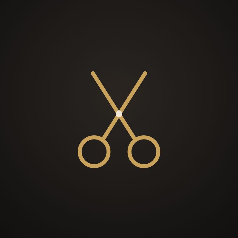 Corte feito na barbearia