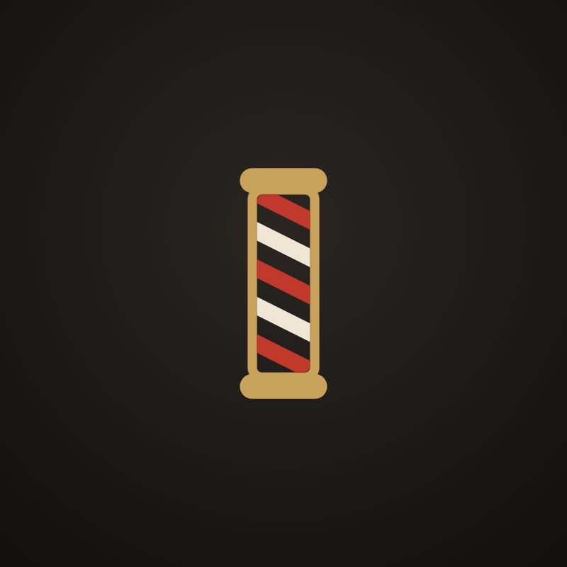Corte feito na barbearia