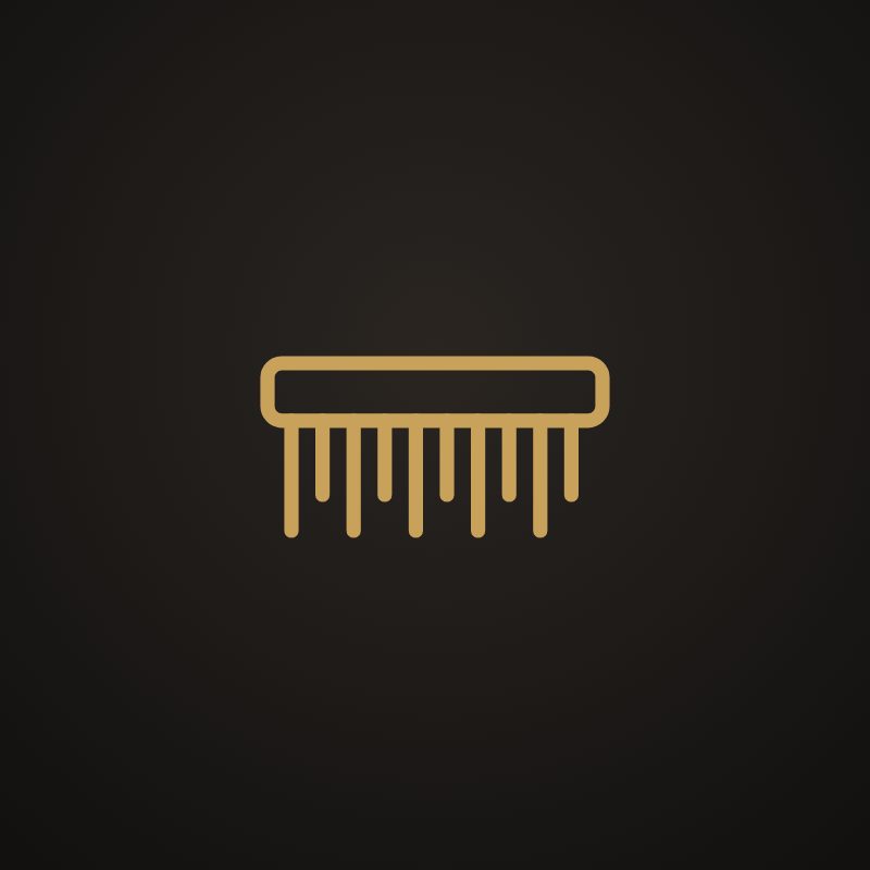 Corte feito na barbearia